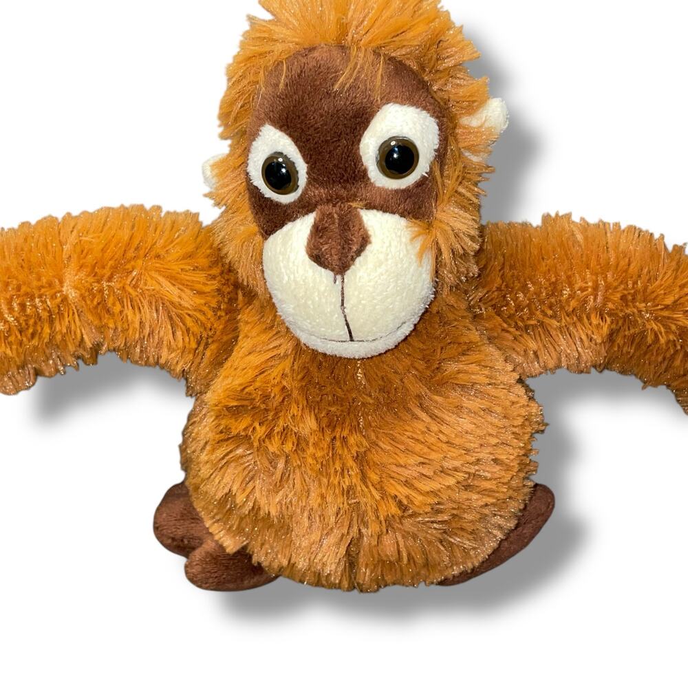 FAO Schwarz Hanging Monkey Orangutan Plush Toys R Us 18" Nursery Shower Gift - Picture 5 of 13